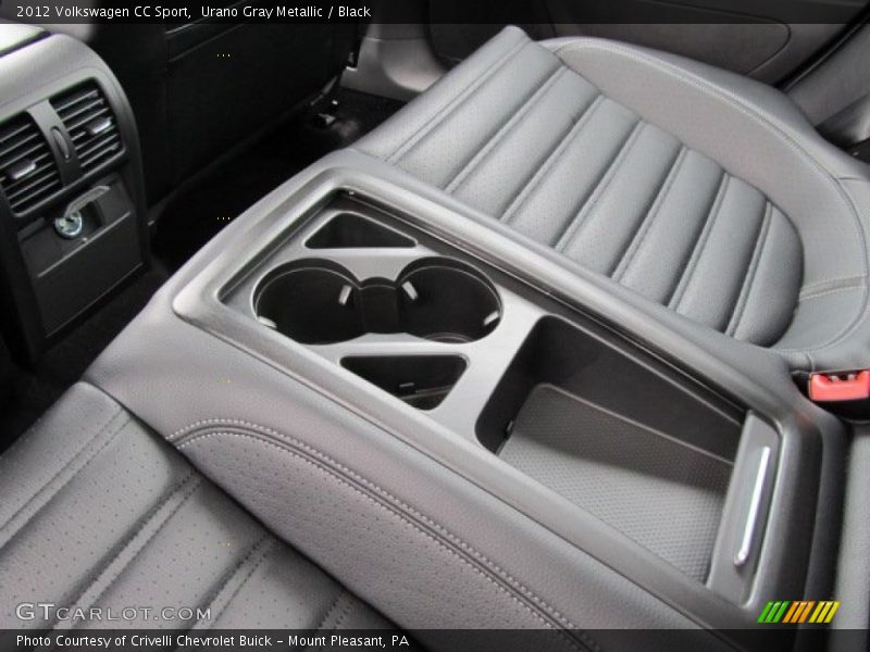 Urano Gray Metallic / Black 2012 Volkswagen CC Sport