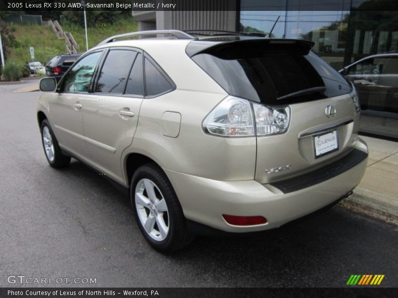 Savannah Beige Metallic / Ivory 2005 Lexus RX 330 AWD
