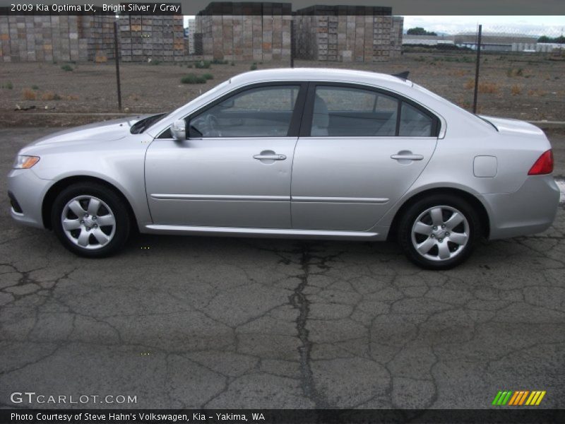 Bright Silver / Gray 2009 Kia Optima LX