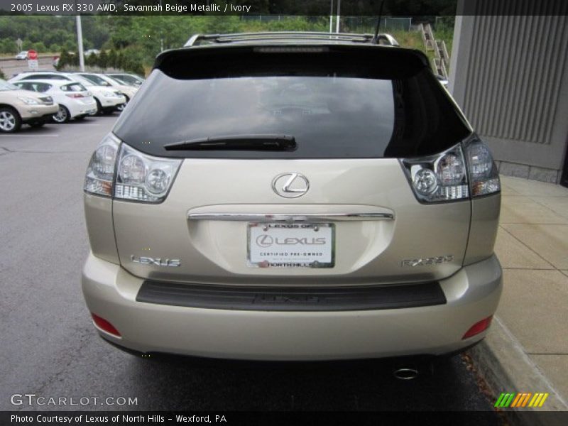 Savannah Beige Metallic / Ivory 2005 Lexus RX 330 AWD