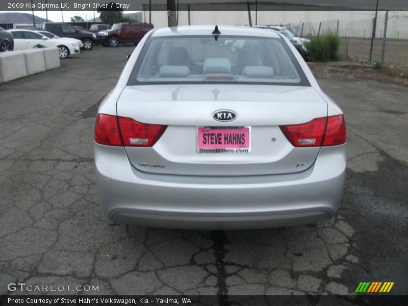 Bright Silver / Gray 2009 Kia Optima LX