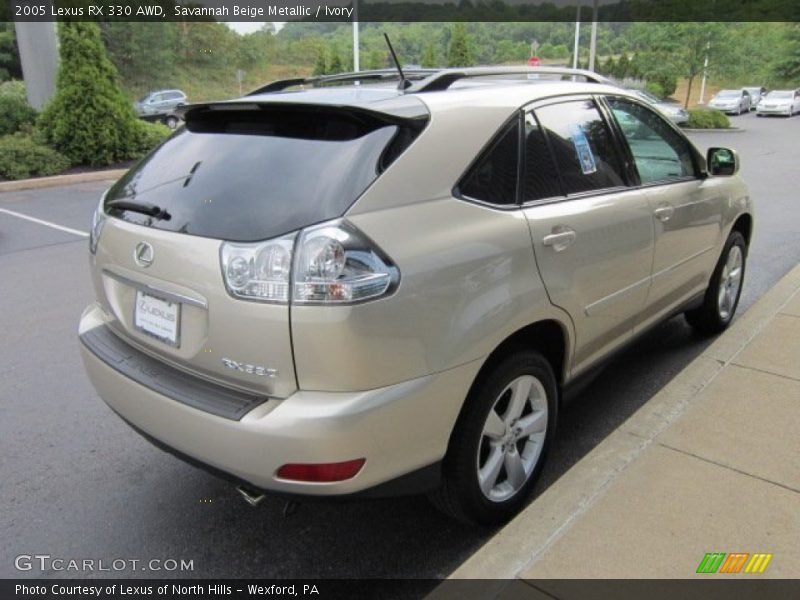 Savannah Beige Metallic / Ivory 2005 Lexus RX 330 AWD
