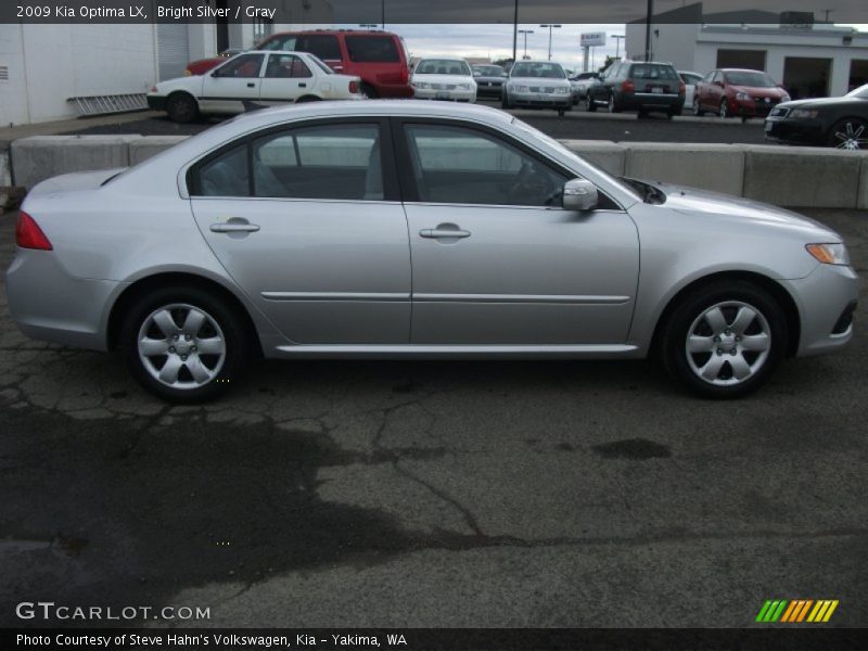 Bright Silver / Gray 2009 Kia Optima LX