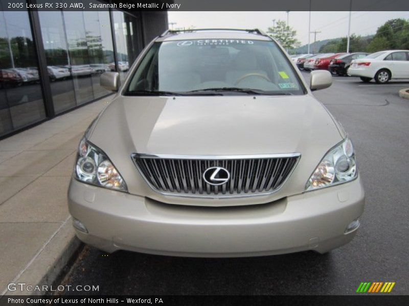 Savannah Beige Metallic / Ivory 2005 Lexus RX 330 AWD