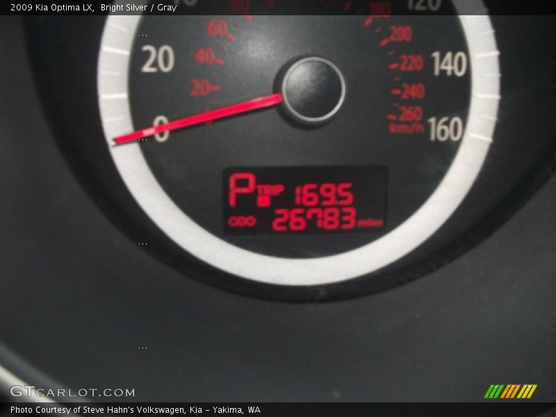 Bright Silver / Gray 2009 Kia Optima LX