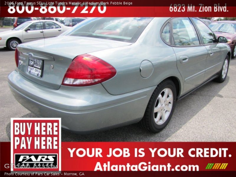 Light Tundra Metallic / Medium/Dark Pebble Beige 2006 Ford Taurus SEL