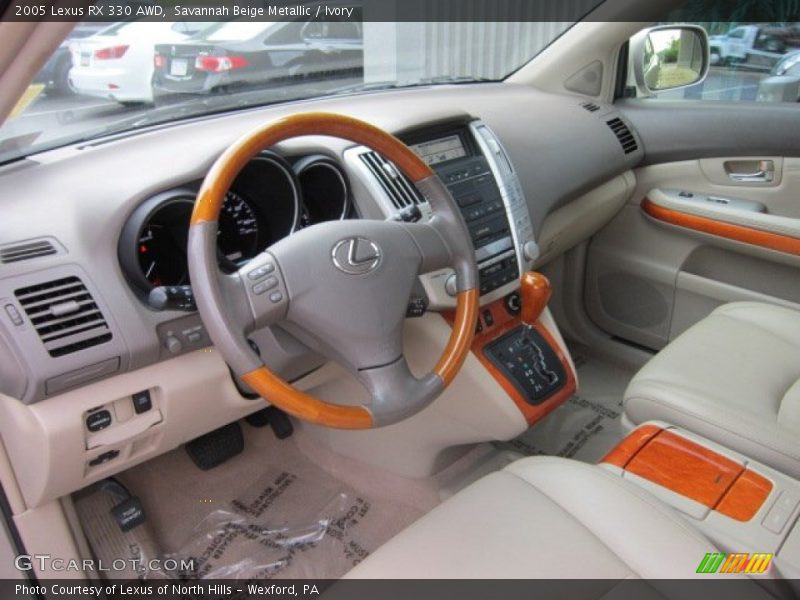 Savannah Beige Metallic / Ivory 2005 Lexus RX 330 AWD
