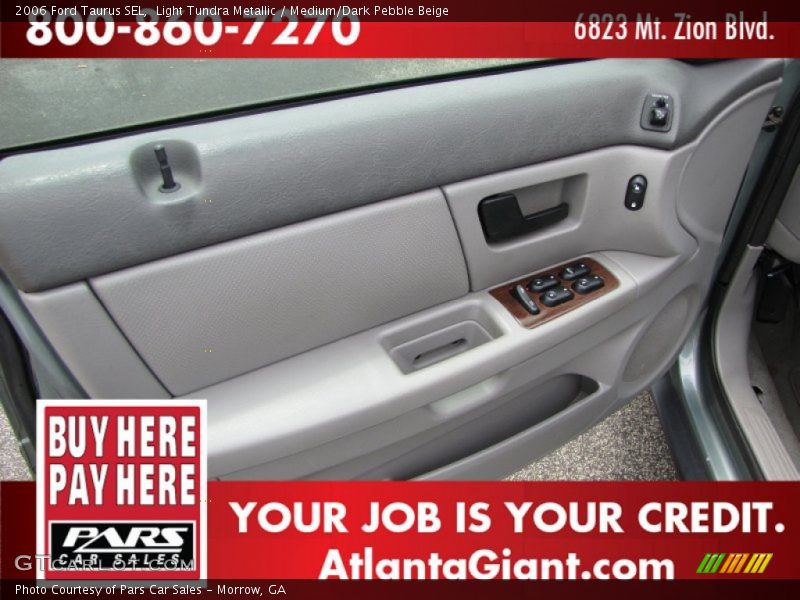 Light Tundra Metallic / Medium/Dark Pebble Beige 2006 Ford Taurus SEL