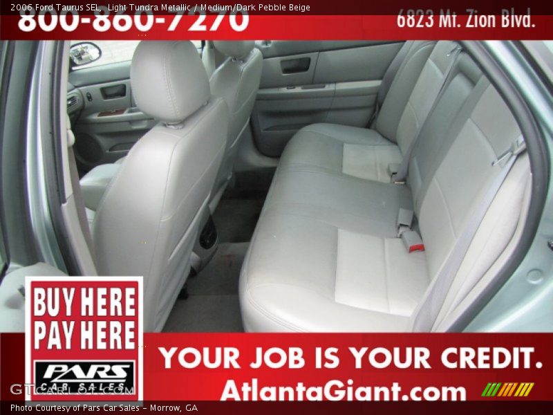 Light Tundra Metallic / Medium/Dark Pebble Beige 2006 Ford Taurus SEL