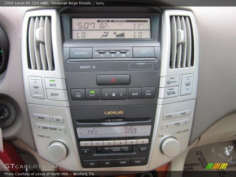 Savannah Beige Metallic / Ivory 2005 Lexus RX 330 AWD
