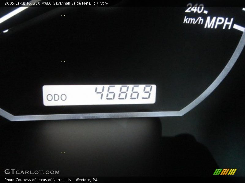 Savannah Beige Metallic / Ivory 2005 Lexus RX 330 AWD