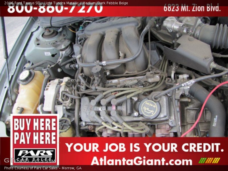 Light Tundra Metallic / Medium/Dark Pebble Beige 2006 Ford Taurus SEL