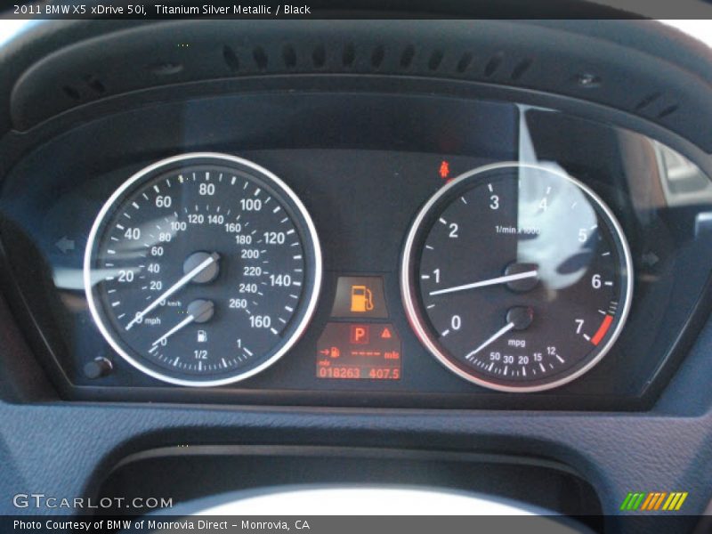  2011 X5 xDrive 50i xDrive 50i Gauges