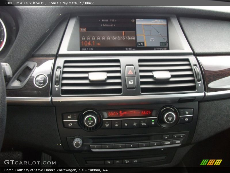 Controls of 2008 X6 xDrive35i