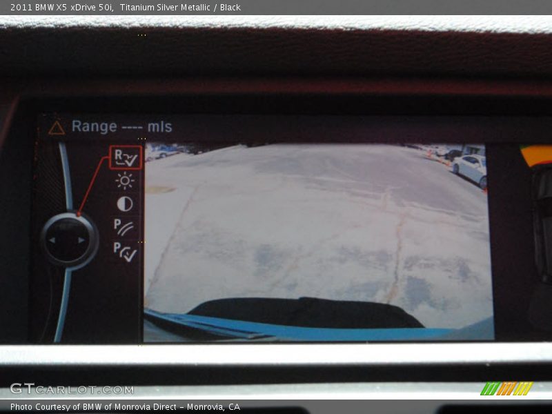 Titanium Silver Metallic / Black 2011 BMW X5 xDrive 50i