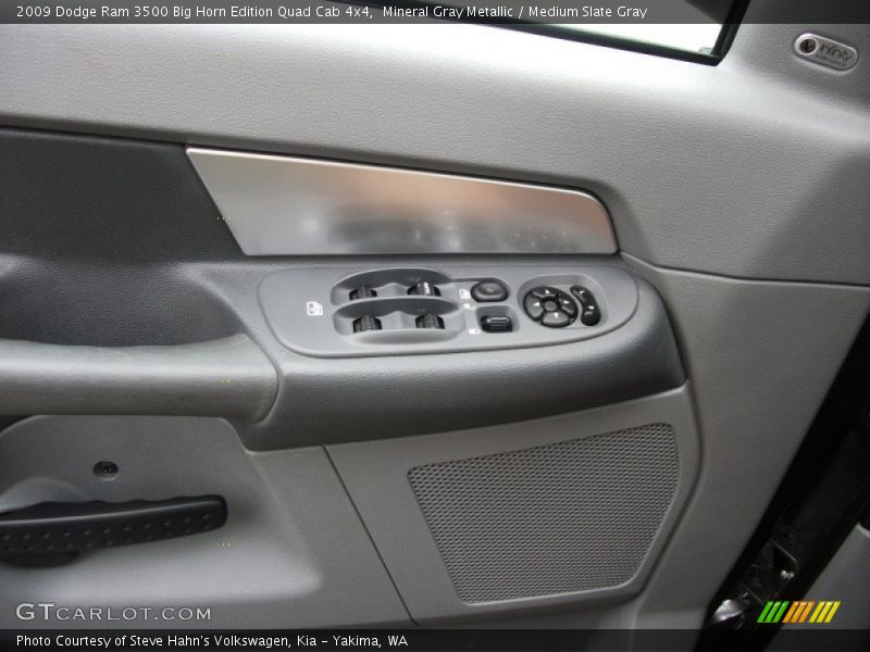 Mineral Gray Metallic / Medium Slate Gray 2009 Dodge Ram 3500 Big Horn Edition Quad Cab 4x4