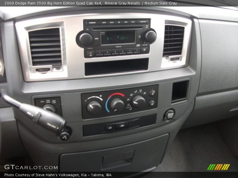 Controls of 2009 Ram 3500 Big Horn Edition Quad Cab 4x4