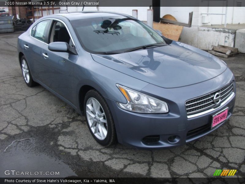 Ocean Gray / Charcoal 2010 Nissan Maxima 3.5 SV