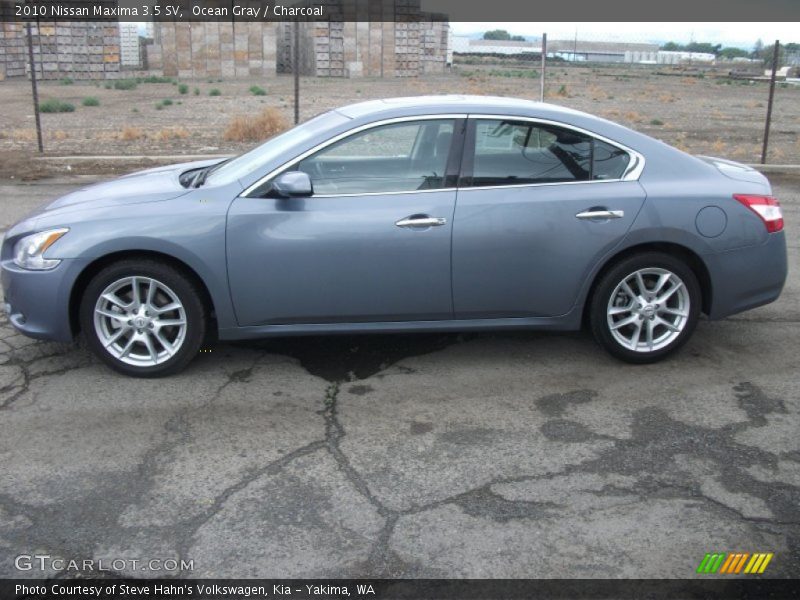 Ocean Gray / Charcoal 2010 Nissan Maxima 3.5 SV