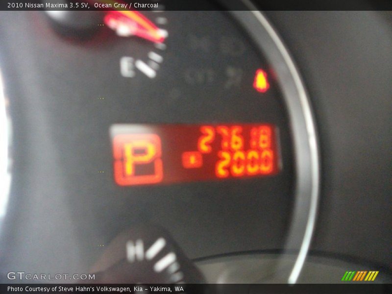 Ocean Gray / Charcoal 2010 Nissan Maxima 3.5 SV