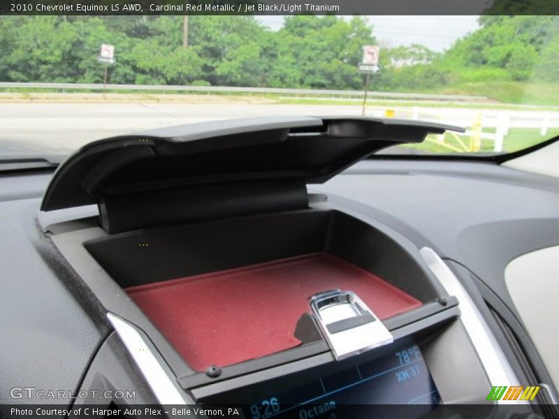 Cardinal Red Metallic / Jet Black/Light Titanium 2010 Chevrolet Equinox LS AWD