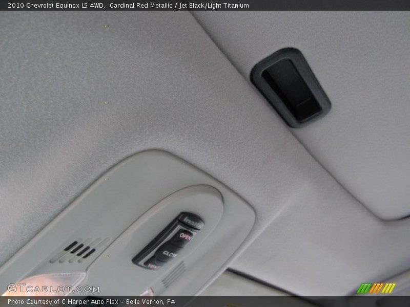 Cardinal Red Metallic / Jet Black/Light Titanium 2010 Chevrolet Equinox LS AWD