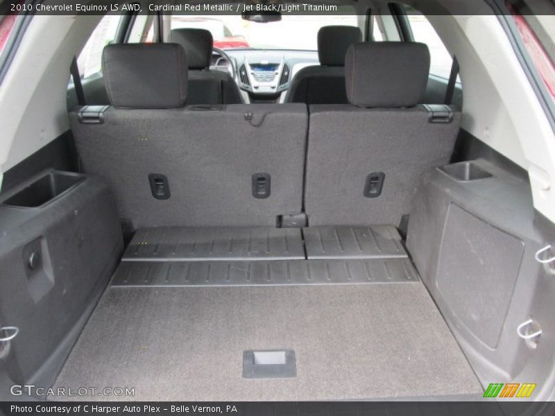 Cardinal Red Metallic / Jet Black/Light Titanium 2010 Chevrolet Equinox LS AWD
