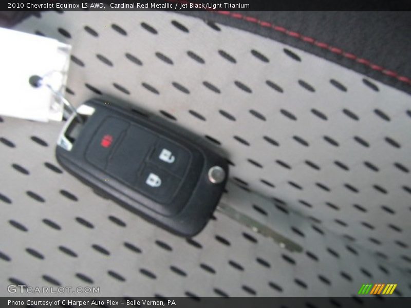 Cardinal Red Metallic / Jet Black/Light Titanium 2010 Chevrolet Equinox LS AWD