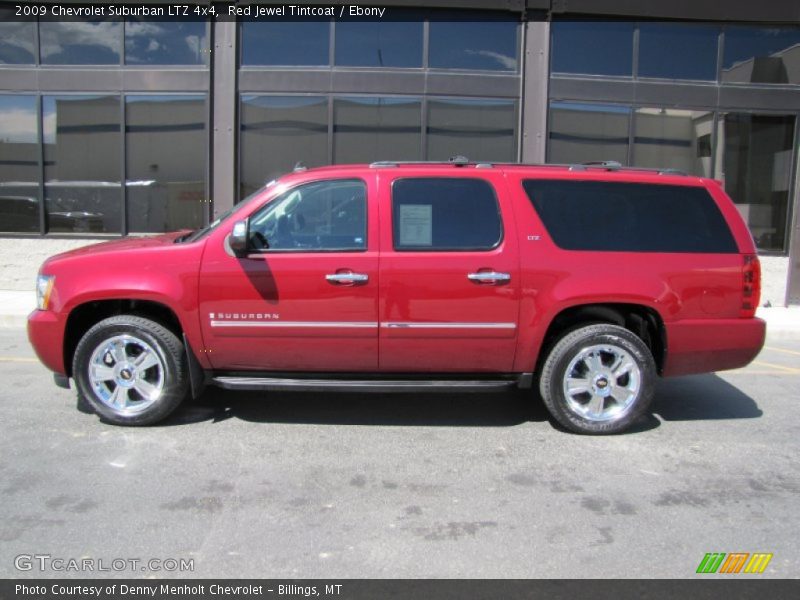  2009 Suburban LTZ 4x4 Red Jewel Tintcoat