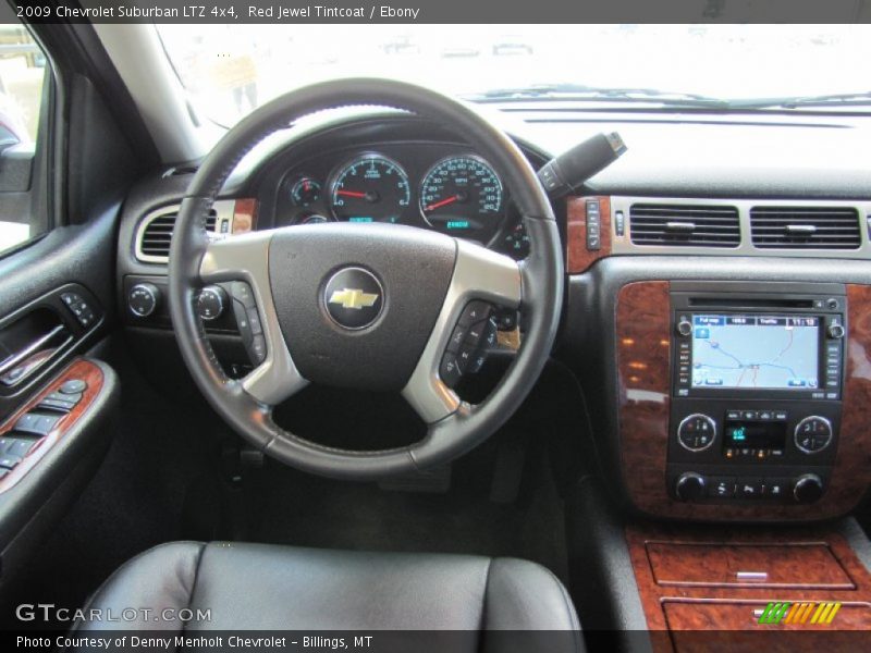 Red Jewel Tintcoat / Ebony 2009 Chevrolet Suburban LTZ 4x4