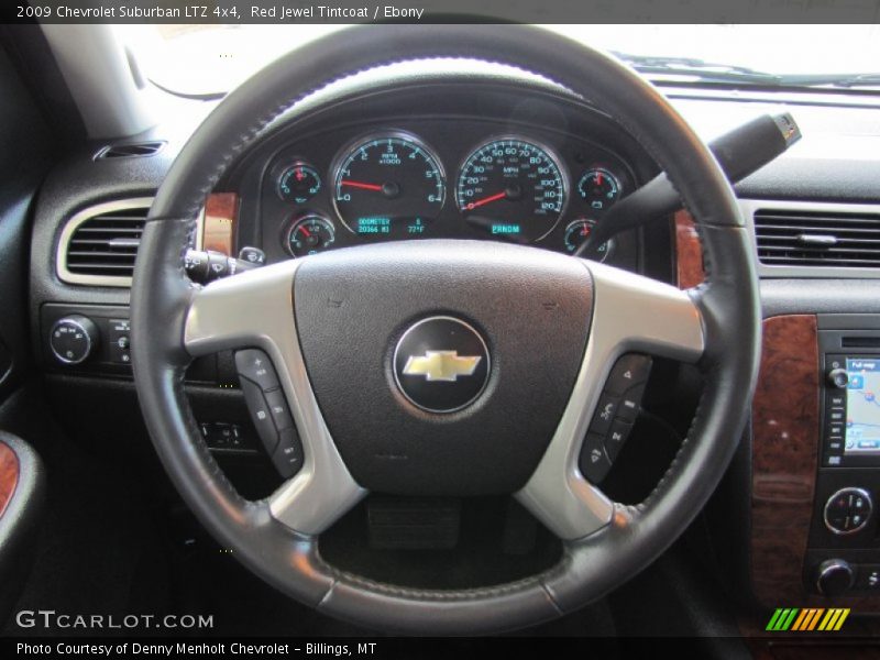Red Jewel Tintcoat / Ebony 2009 Chevrolet Suburban LTZ 4x4