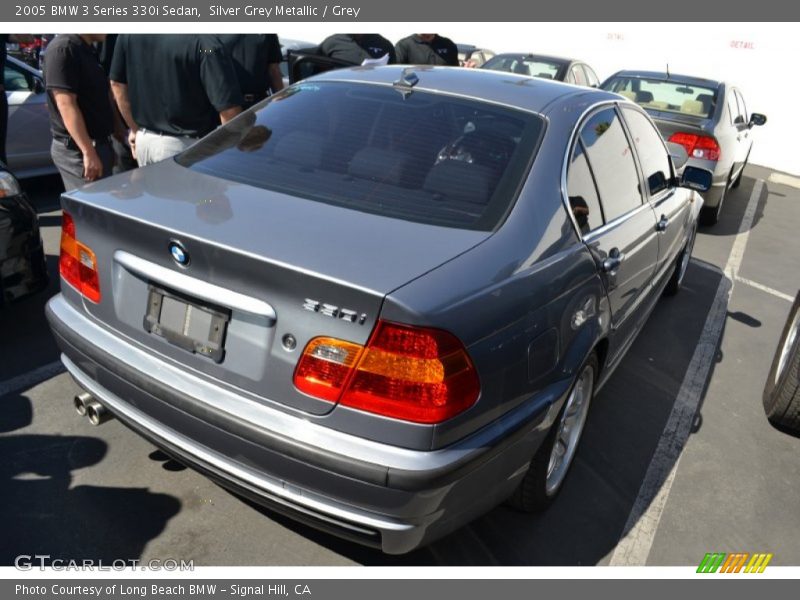 Silver Grey Metallic / Grey 2005 BMW 3 Series 330i Sedan