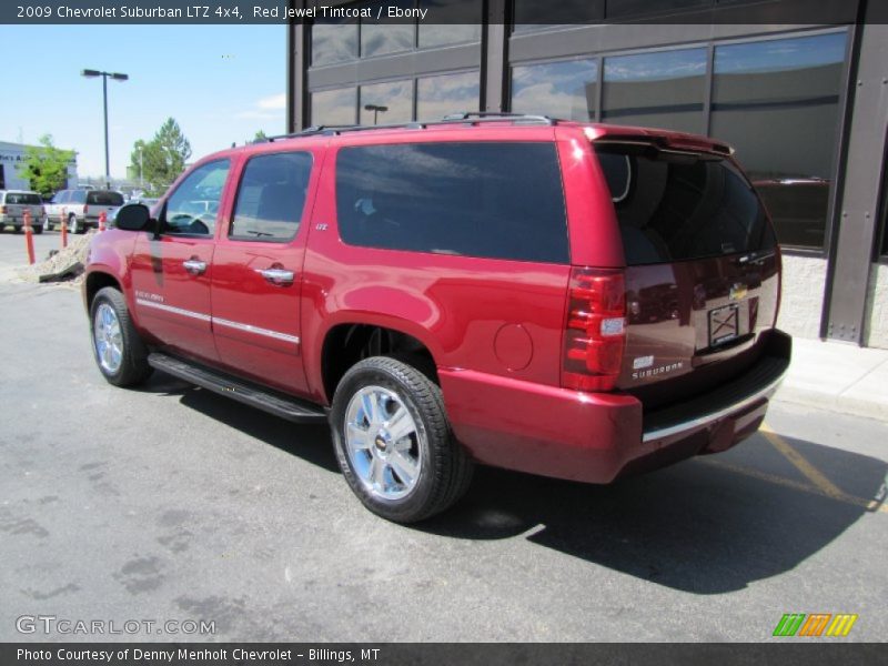 Red Jewel Tintcoat / Ebony 2009 Chevrolet Suburban LTZ 4x4