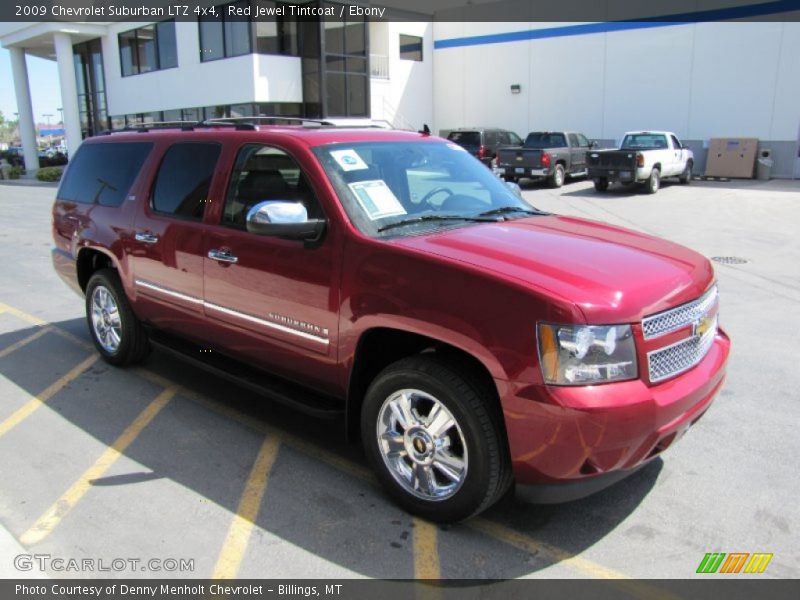 Red Jewel Tintcoat / Ebony 2009 Chevrolet Suburban LTZ 4x4