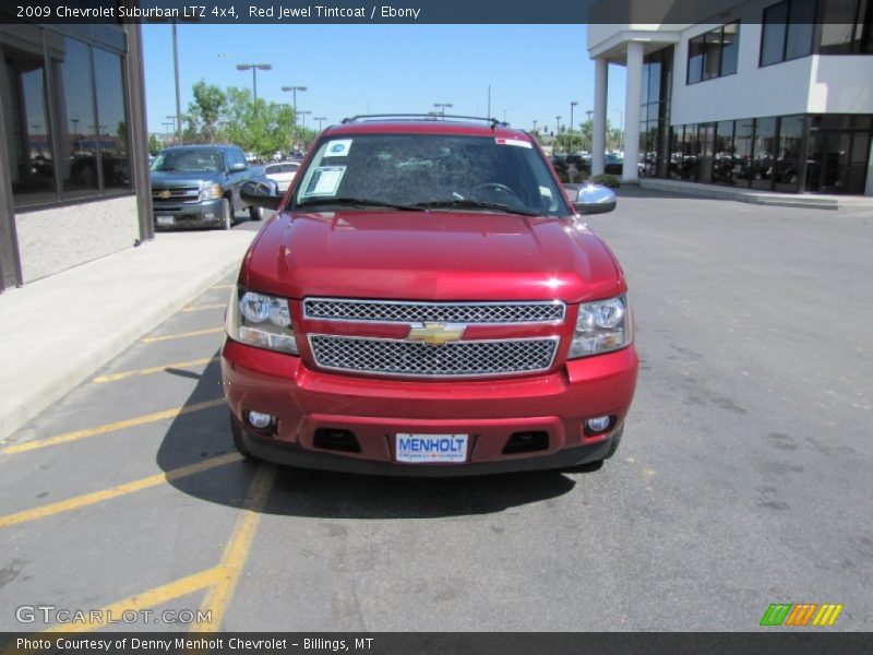 Red Jewel Tintcoat / Ebony 2009 Chevrolet Suburban LTZ 4x4