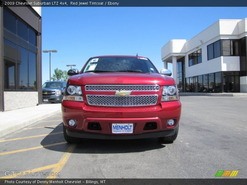 Red Jewel Tintcoat / Ebony 2009 Chevrolet Suburban LTZ 4x4