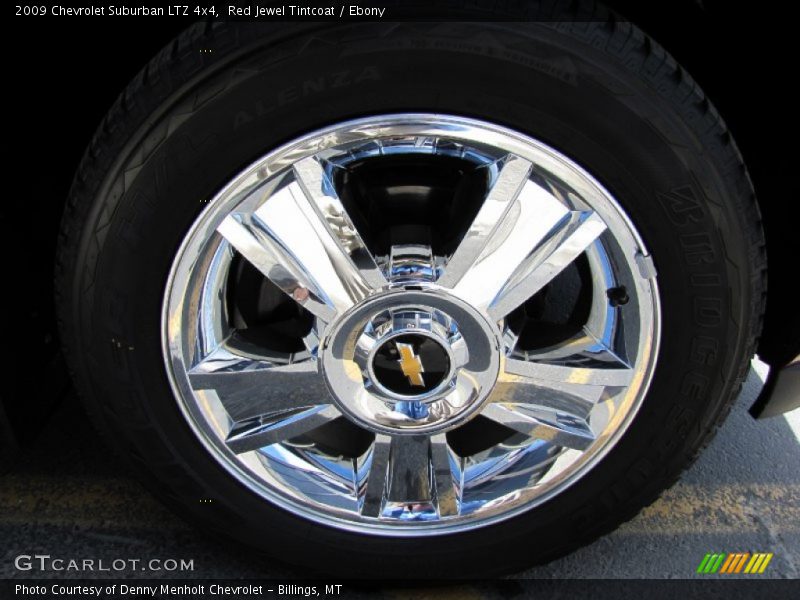 Red Jewel Tintcoat / Ebony 2009 Chevrolet Suburban LTZ 4x4
