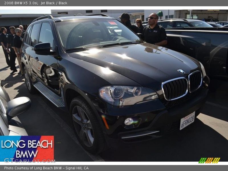 Jet Black / Black 2008 BMW X5 3.0si