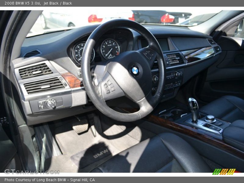 Jet Black / Black 2008 BMW X5 3.0si