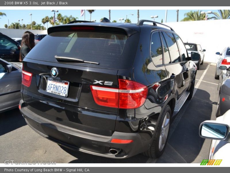 Jet Black / Black 2008 BMW X5 3.0si