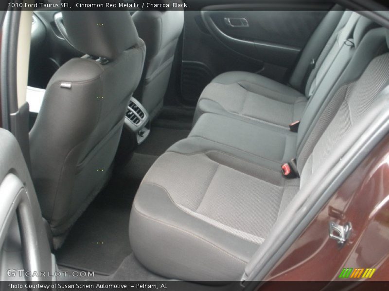 Cinnamon Red Metallic / Charcoal Black 2010 Ford Taurus SEL