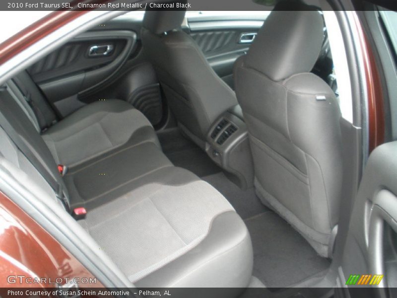 Cinnamon Red Metallic / Charcoal Black 2010 Ford Taurus SEL
