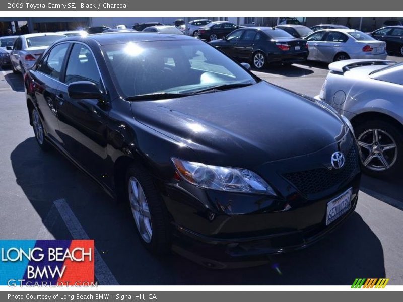 Black / Charcoal 2009 Toyota Camry SE
