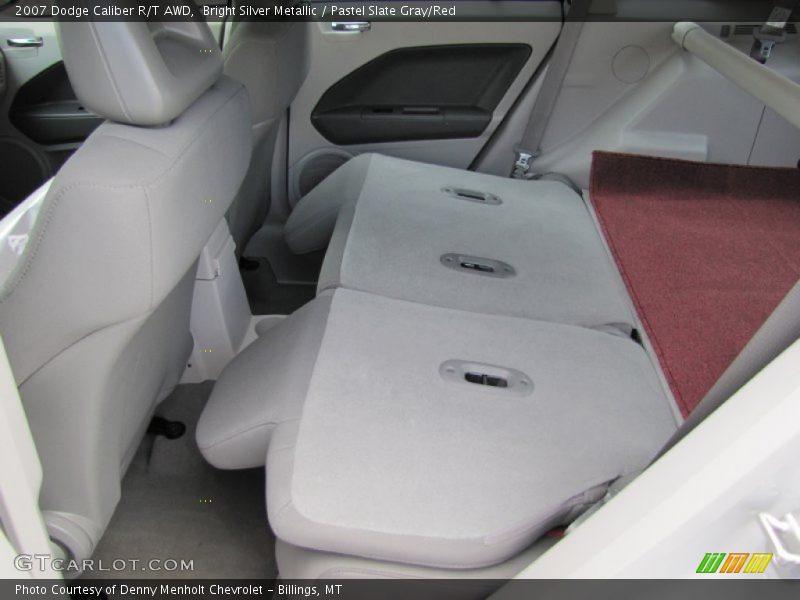 Bright Silver Metallic / Pastel Slate Gray/Red 2007 Dodge Caliber R/T AWD