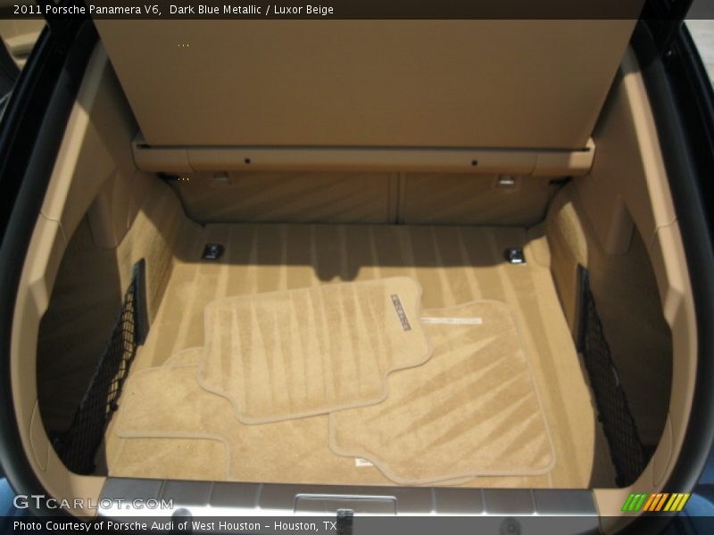 Dark Blue Metallic / Luxor Beige 2011 Porsche Panamera V6