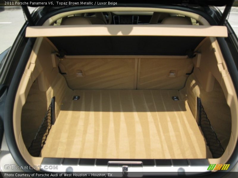 Topaz Brown Metallic / Luxor Beige 2011 Porsche Panamera V6