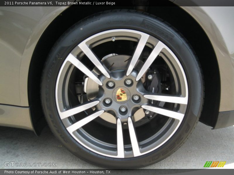 Topaz Brown Metallic / Luxor Beige 2011 Porsche Panamera V6