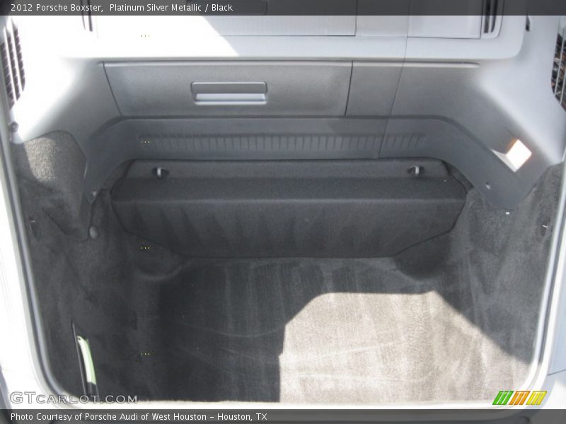  2012 Boxster  Trunk