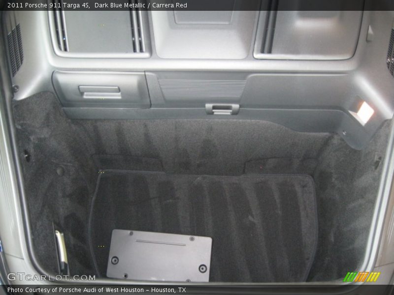  2011 911 Targa 4S Trunk