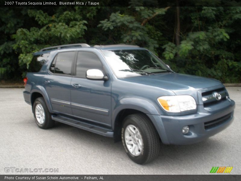 Bluesteel Mica / Taupe 2007 Toyota Sequoia Limited